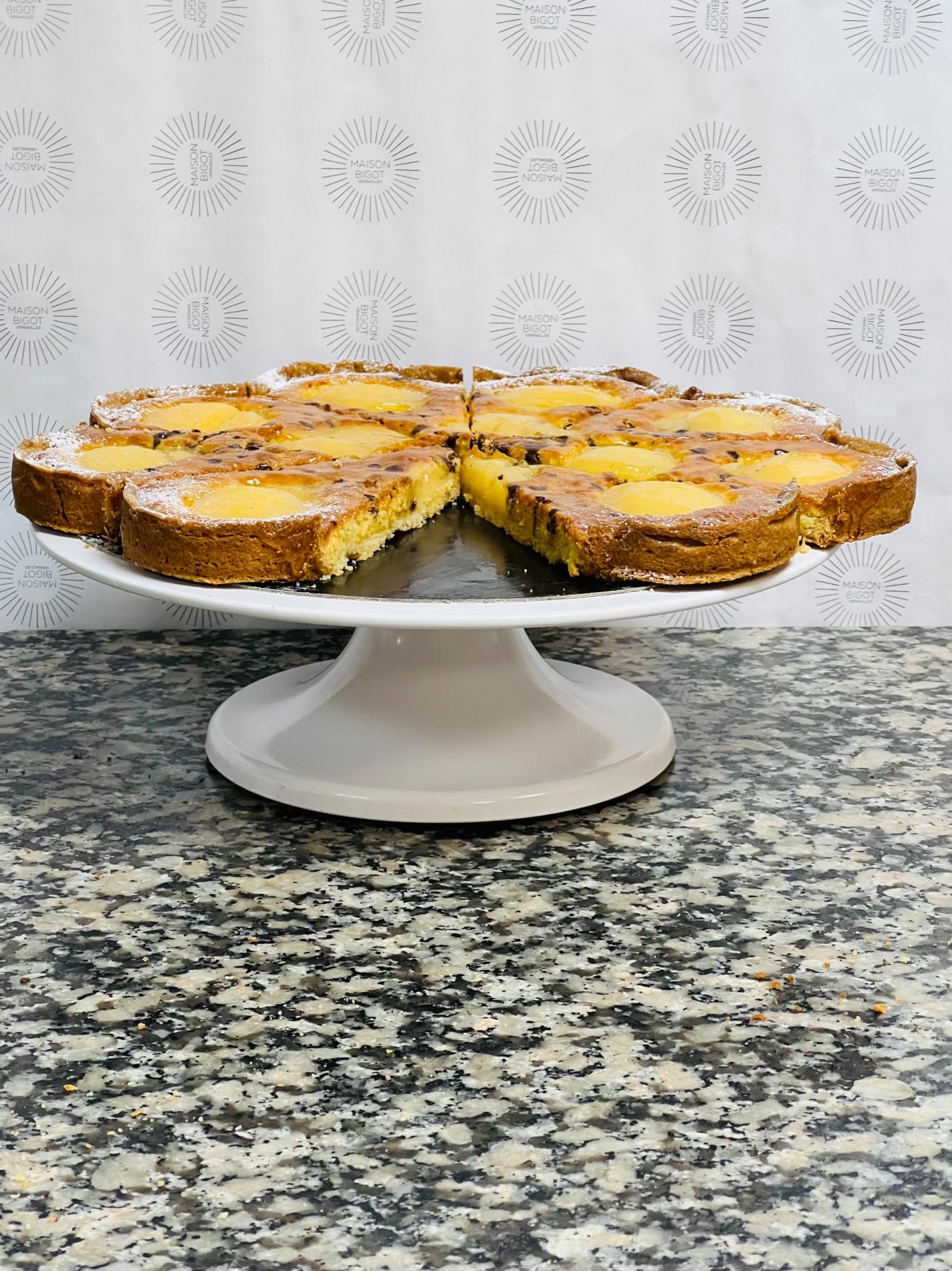 Tarte poire chocolat